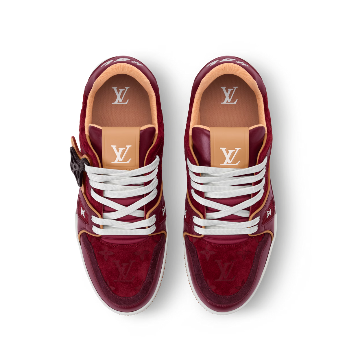 LV Trainer Bordeaux Red