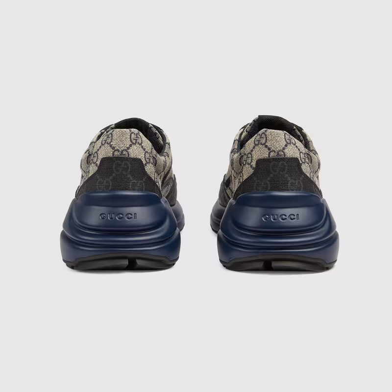 Gucci GG Rhyton Sneaker GG Supreme Canvas 'Beige Blue'
