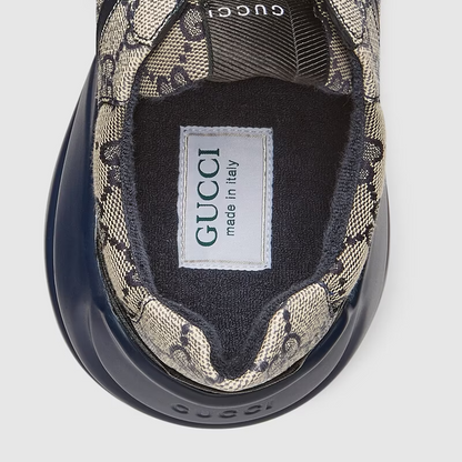 Gucci GG Rhyton Sneaker GG Supreme Canvas 'Beige Blue'