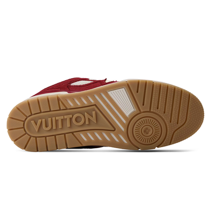 LV Skate Sneaker Red White