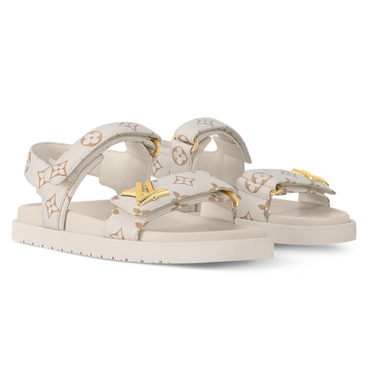 Louis Vuitton LV Sunset Flat Comfort Sandal ‘Dune Beige’