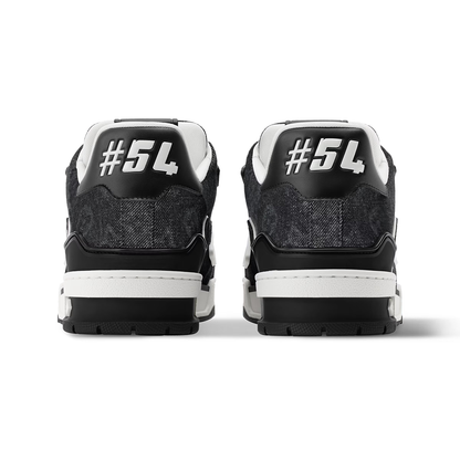 LV Trainer Black Monogram denim