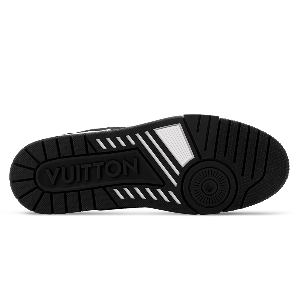 LV Trainer Black Monogram denim