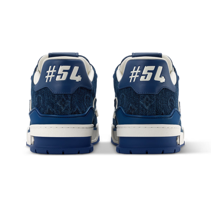 LV Trainer Blue Monogram denim