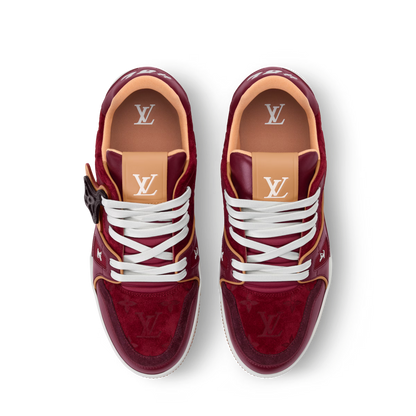 LV Trainer Bordeaux Red