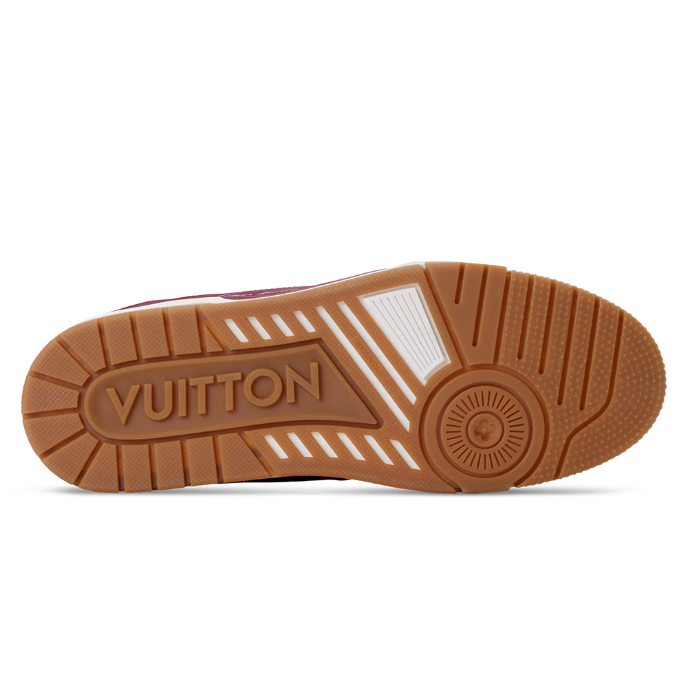 LV Trainer Bordeaux Red