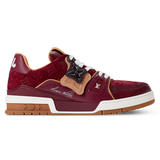 LV Trainer Bordeaux Red