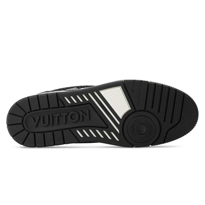 LV Trainer Black Nanogram denim