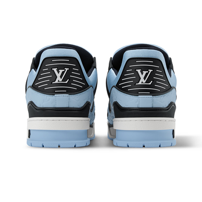 LV Trainer Blue calf leather