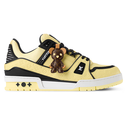 LV Trainer Yellow calf leather
