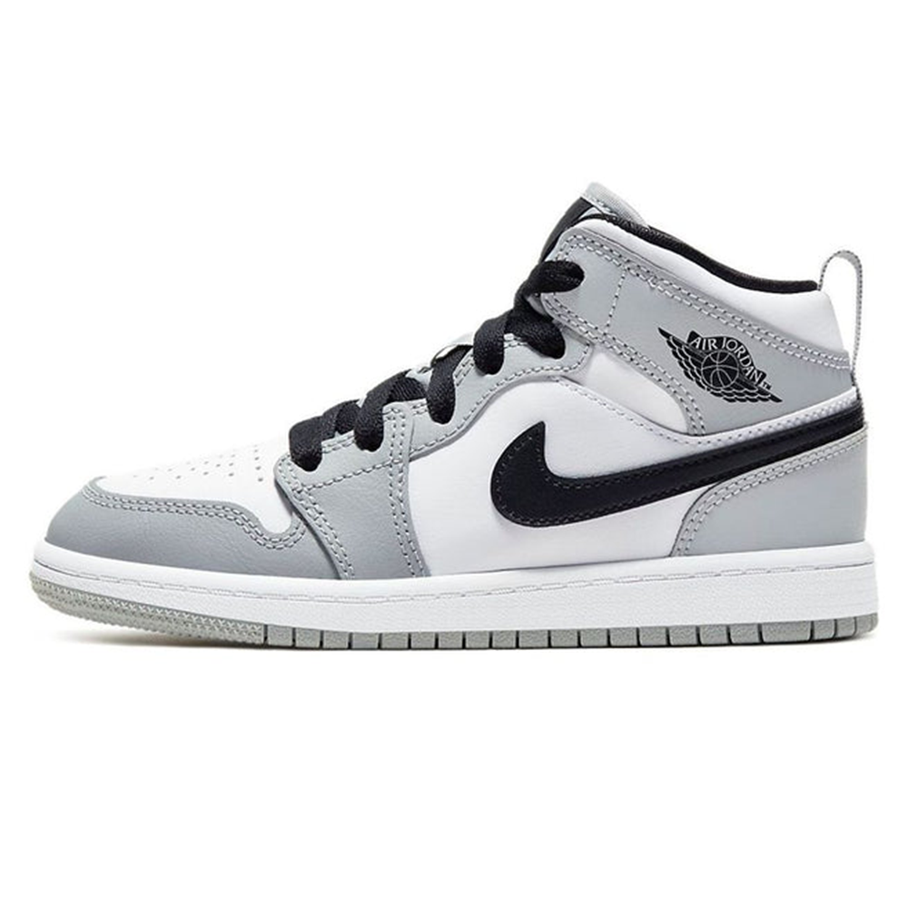 Air Jordan 1 Mid 'Light Smoke Grey'