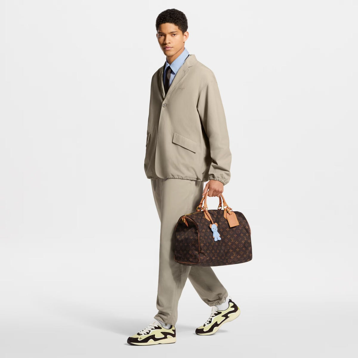 LV Drop 300 Sneakers Light Yellow