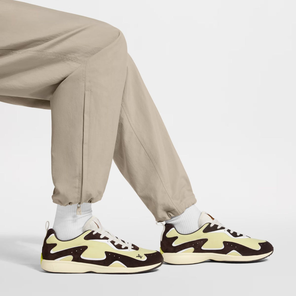 LV Drop 300 Sneakers Light Yellow